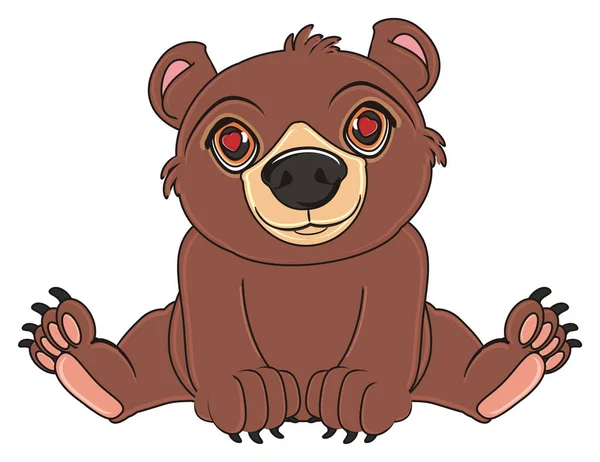 Cute brown bear — Stock Photo, Image