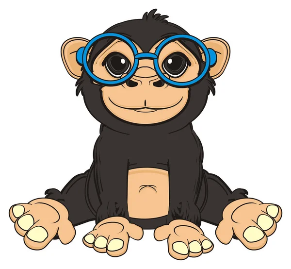 Cute black monkey — Stock Photo, Image