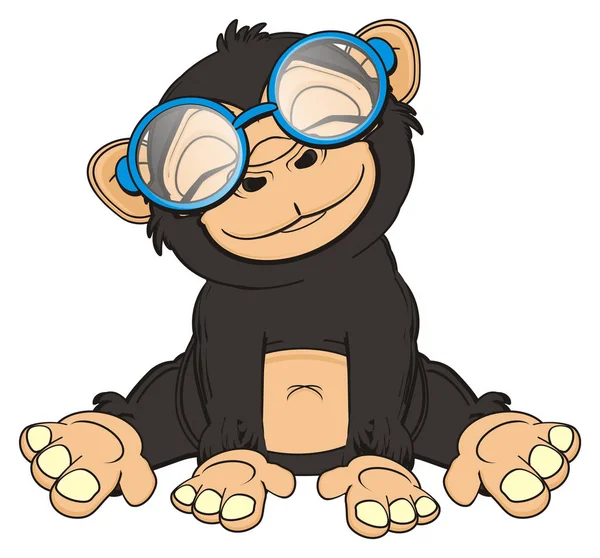 Cute black monkey — Stock Photo, Image