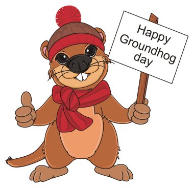 mutlu kahverengi köstebek