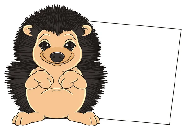 Cute little hedgehog — Stock Photo, Image