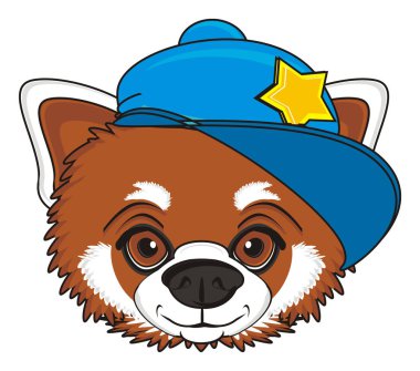 sevimli kırmızı panda