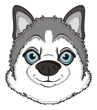 şirin gri siberian dış yapraklar