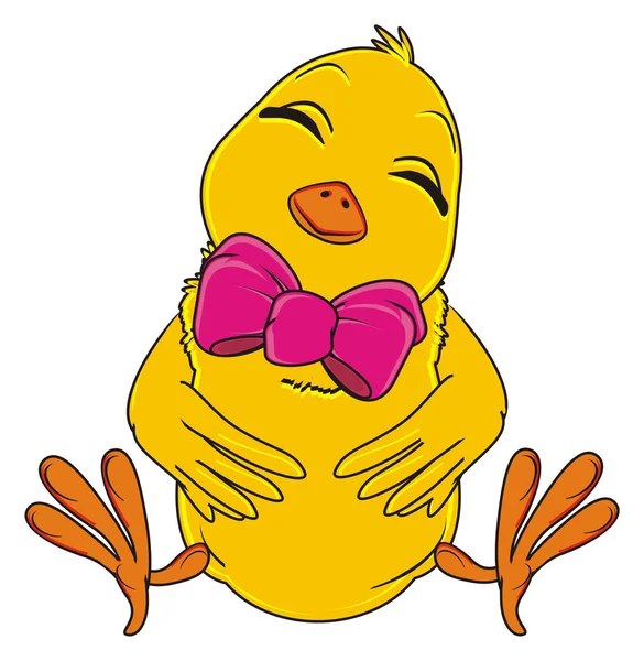 Cute yellow chick — Stock Photo, Image