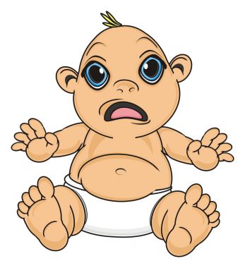 Sevimli küçük bebek