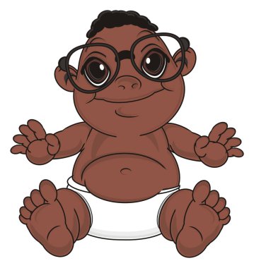 Sevimli küçük bebek