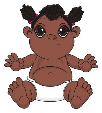 Sevimli küçük bebek