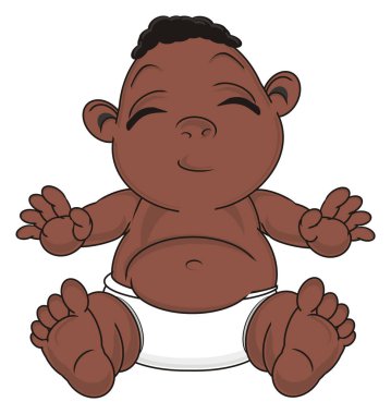 Sevimli küçük bebek