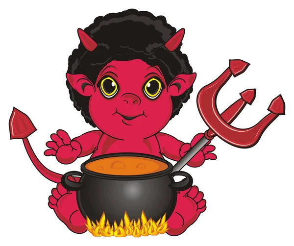 cute red devil