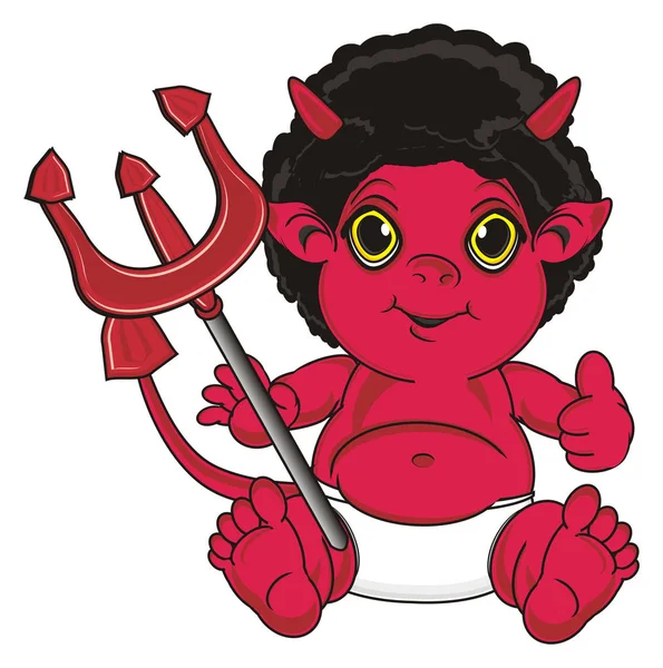 cute red devil