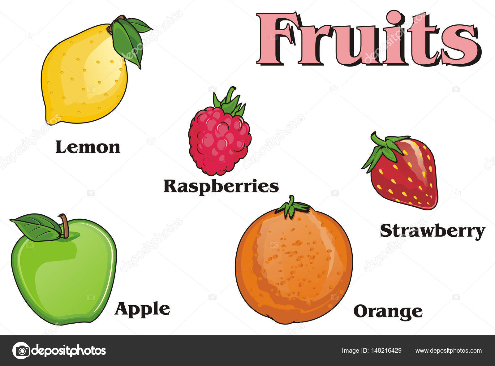 Resultado de imagen para FRUTAS EN INGLES   ANIMADOS