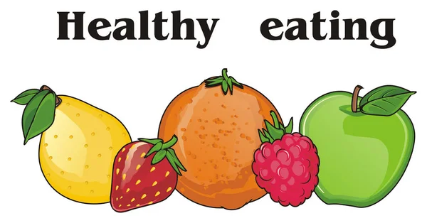 Alimentación saludable con frutas —  Fotos de Stock