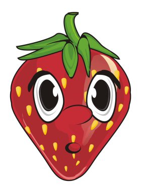 çilek sürpriz yüzü