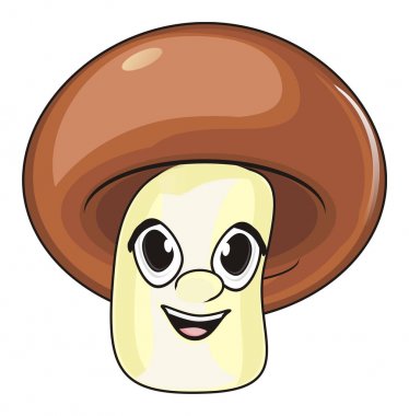 yüzü kahverengi mantar