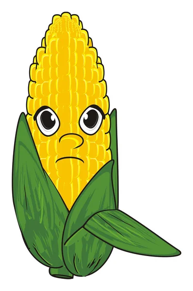 Face of yellow corn — Stock Photo, Image