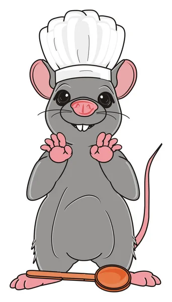 Şirin gri sıçan — Stok fotoğraf