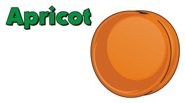 bir turuncu kayısı