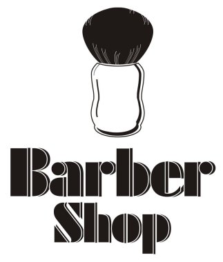 Beyaz tıraş fırçası