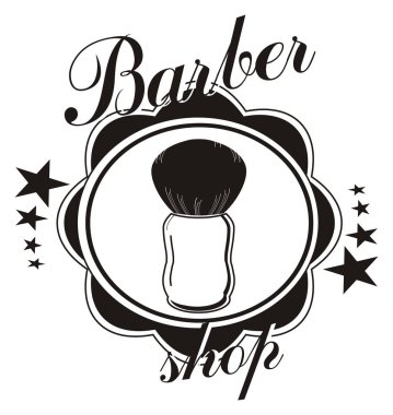 bir tıraş fırçası