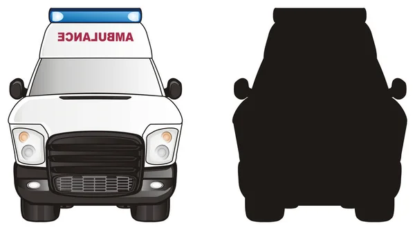 Twee Ambulance auto 's — Stockfoto