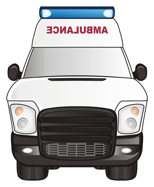 Un coche de ambulancia — Foto de Stock