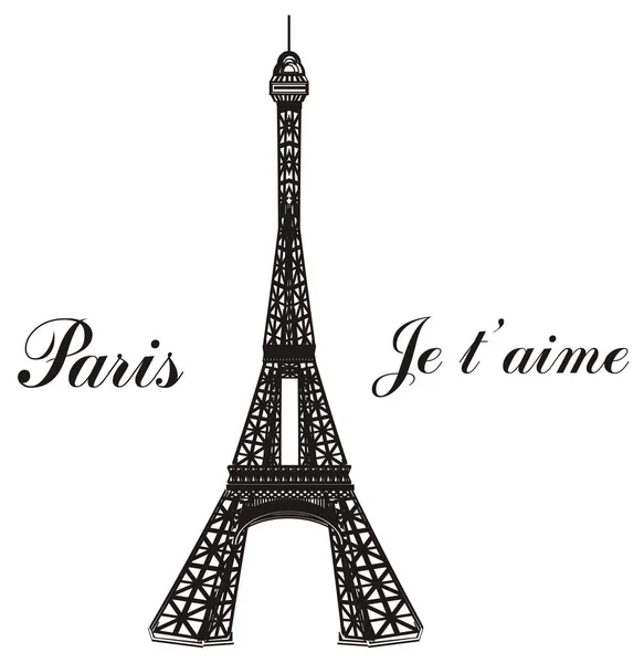 Símbolo de París — Foto de Stock