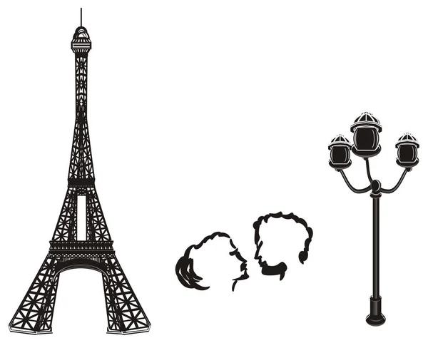 Symbol of Paris — Stock Photo, Image