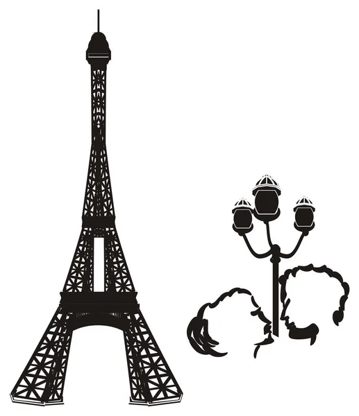 Symbol of Paris — Stock Photo, Image