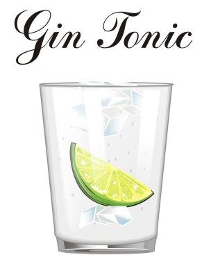 cin tonik kokteyl