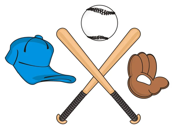 Many signs of baseball — Stock Photo, Image