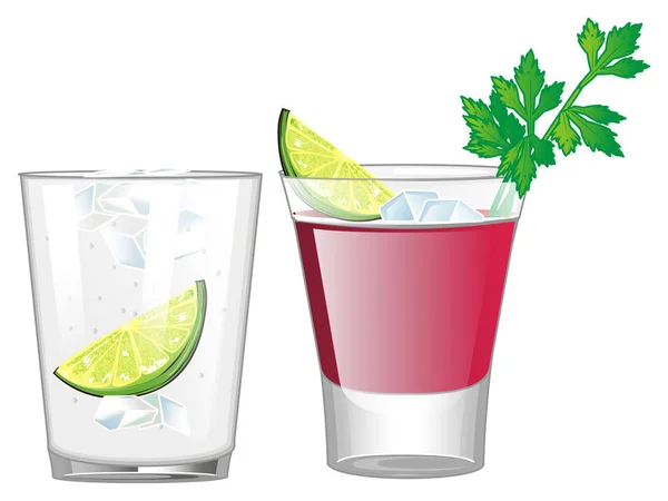 Due cocktail diversi — Foto Stock