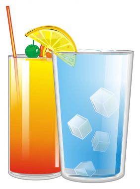 Kumsalda kokteyl seksi.