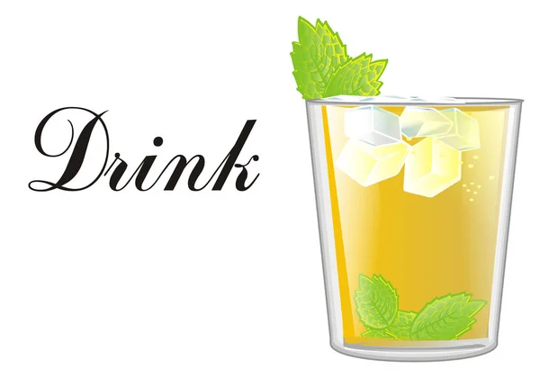 Mint julep koktajl — Zdjęcie stockowe