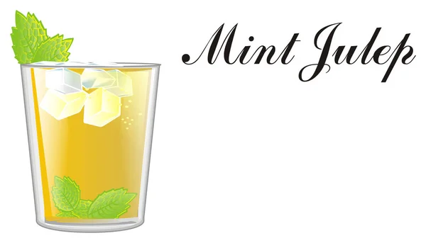 Mint julep koktajl — Zdjęcie stockowe