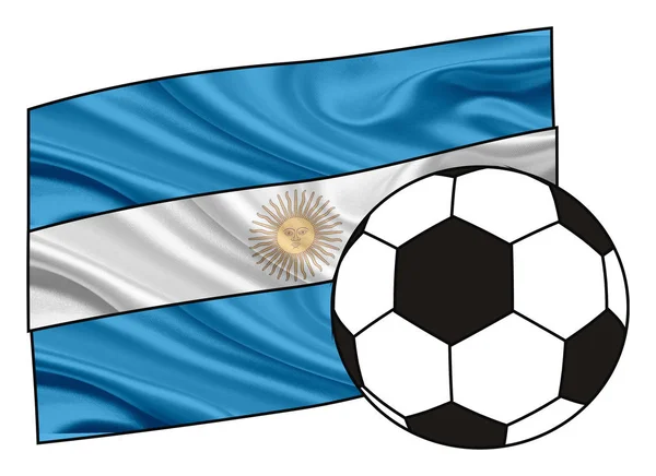 Drapeau de l'Argentine — Photo