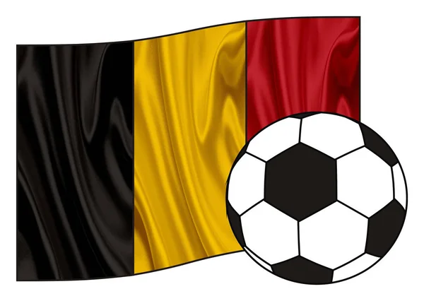 Flag of Belgium — Stock Photo, Image