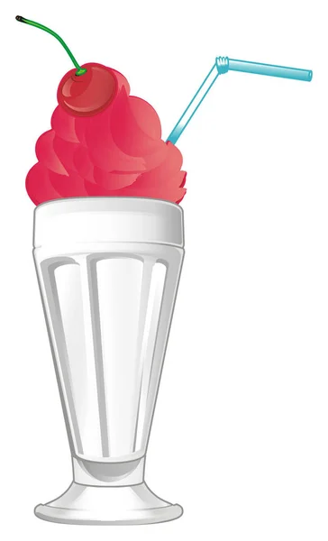 Szkła milkshake — Zdjęcie stockowe