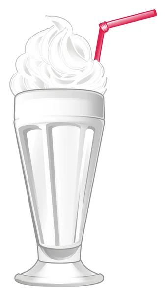 Szkła milkshake — Zdjęcie stockowe