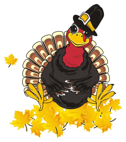 Turcja i happy thanksgiving — Zdjęcie stockowe