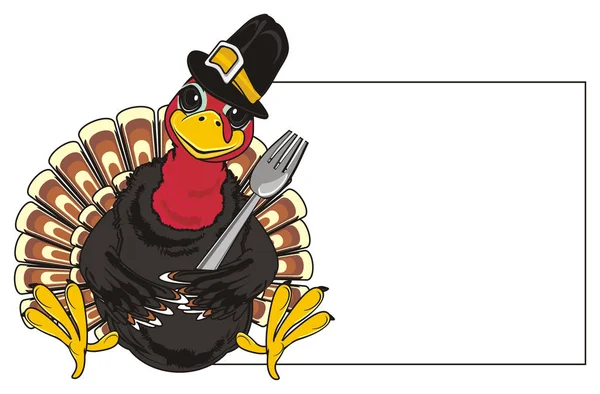 Turcja i happy thanksgiving — Zdjęcie stockowe