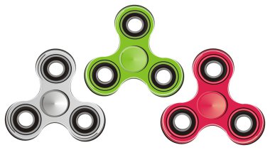 Üç renkli spinners