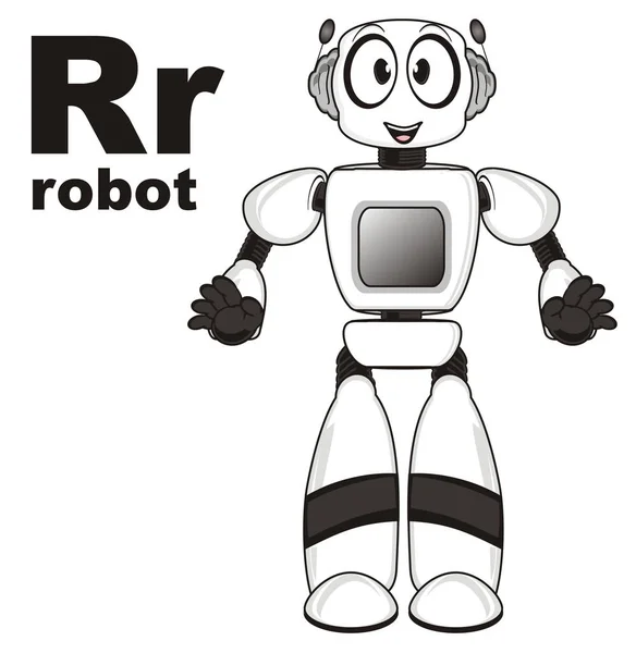 Ein niedlicher Roboter — Stockfoto