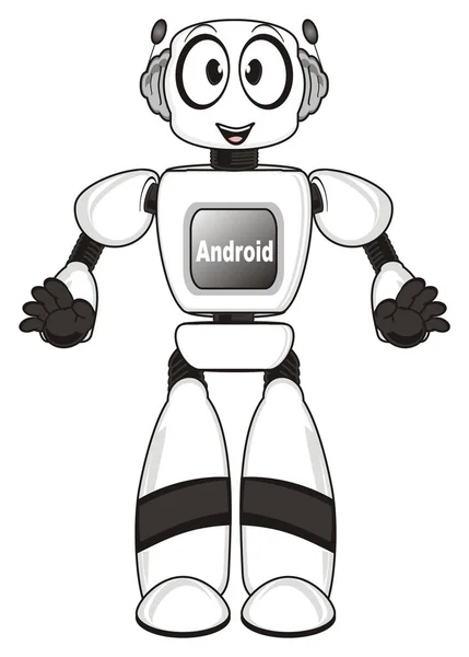 One cute robot — Stock Photo, Image