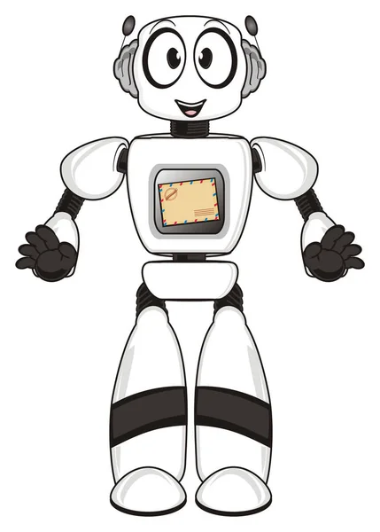 one cute robot