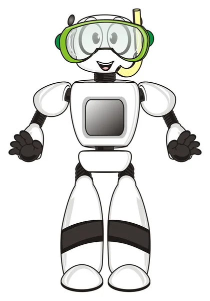 One cute robot — Stock Photo, Image