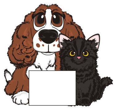 iki farklı evcil hayvan