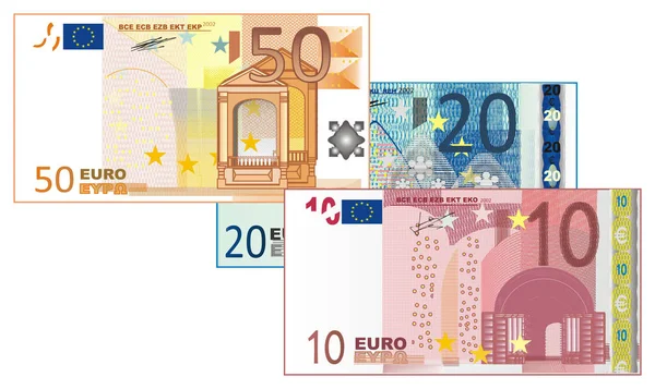 Euro készpénz — Stock Fotó