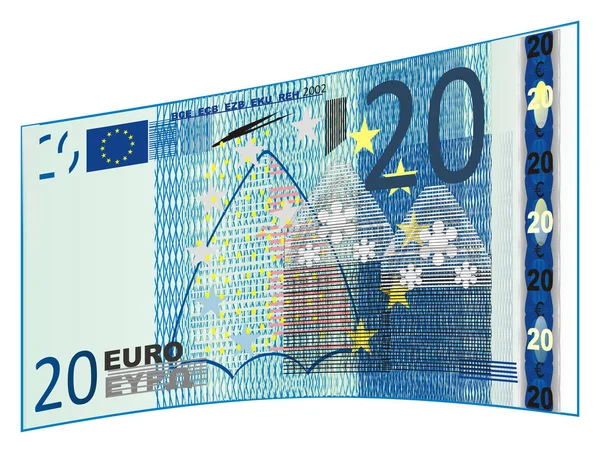 Contante in euro — Foto Stock