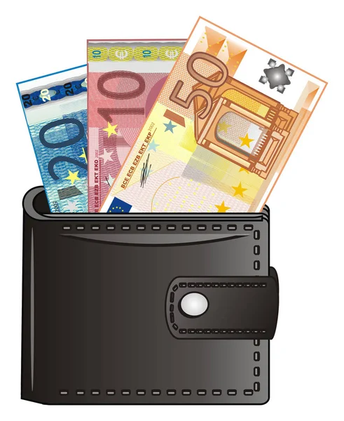 Contant geld van euro — Stockfoto