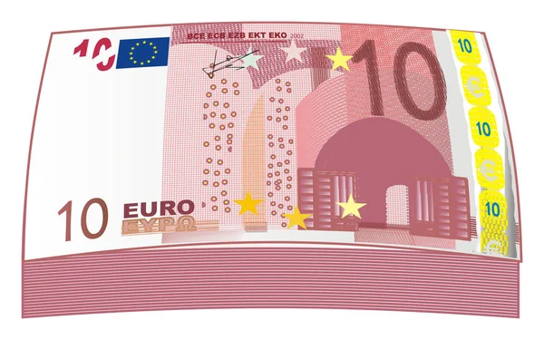 Numerário do euro — Fotografia de Stock